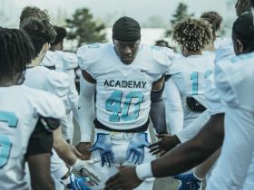 NFL Academy group of players