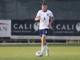 Harry Boorman playing football