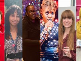 Some of the inspirational female staff, students, and alumnae at Loughborough College Group