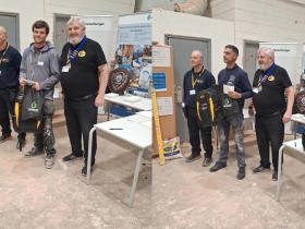 Billy and Ravinder with their awards