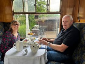 Peter and his wife