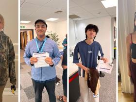 Students from across Loughborough College Group Collected their GCSE Results Today