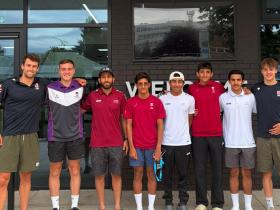 International triathlon visitors at Loughborough College