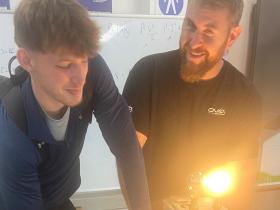 Scolmore visits Loughborough College