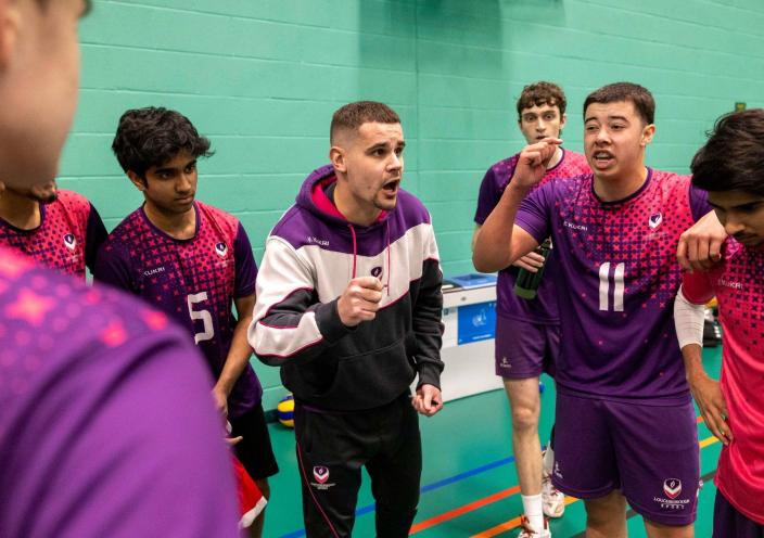 Sports students preparing for AoC National Championships