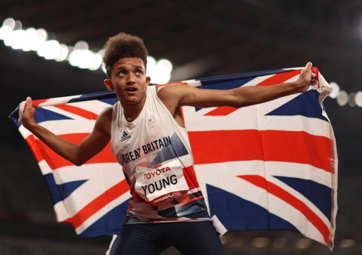Gold medallist Thomas Young