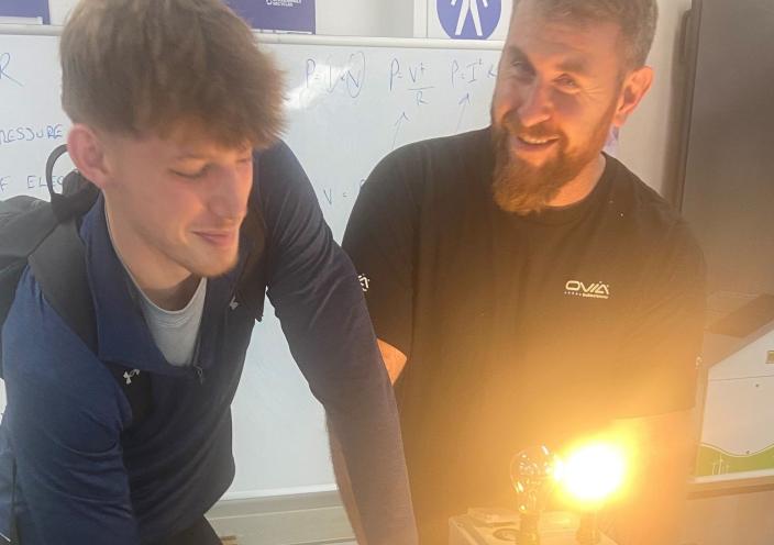Scolmore visits Loughborough College