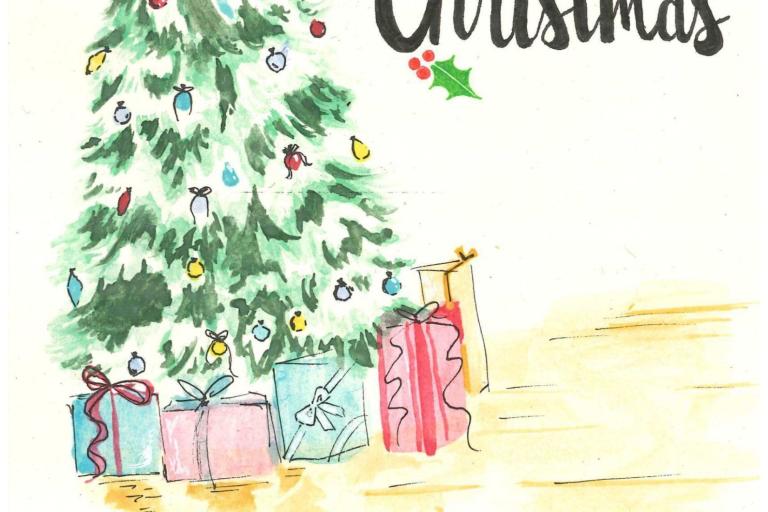 Loughborough Christmas card