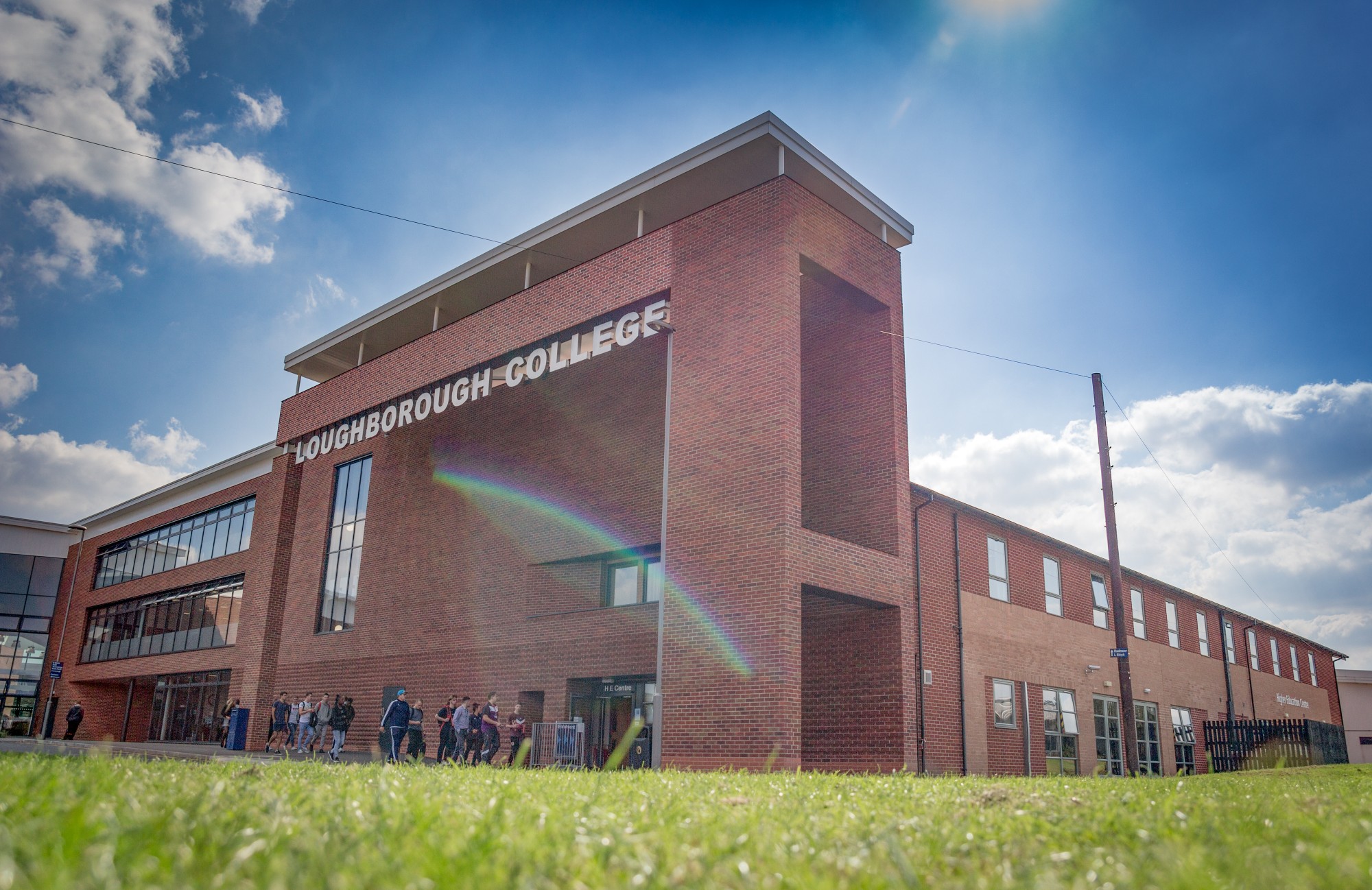 Main Entrance of Loughborough College