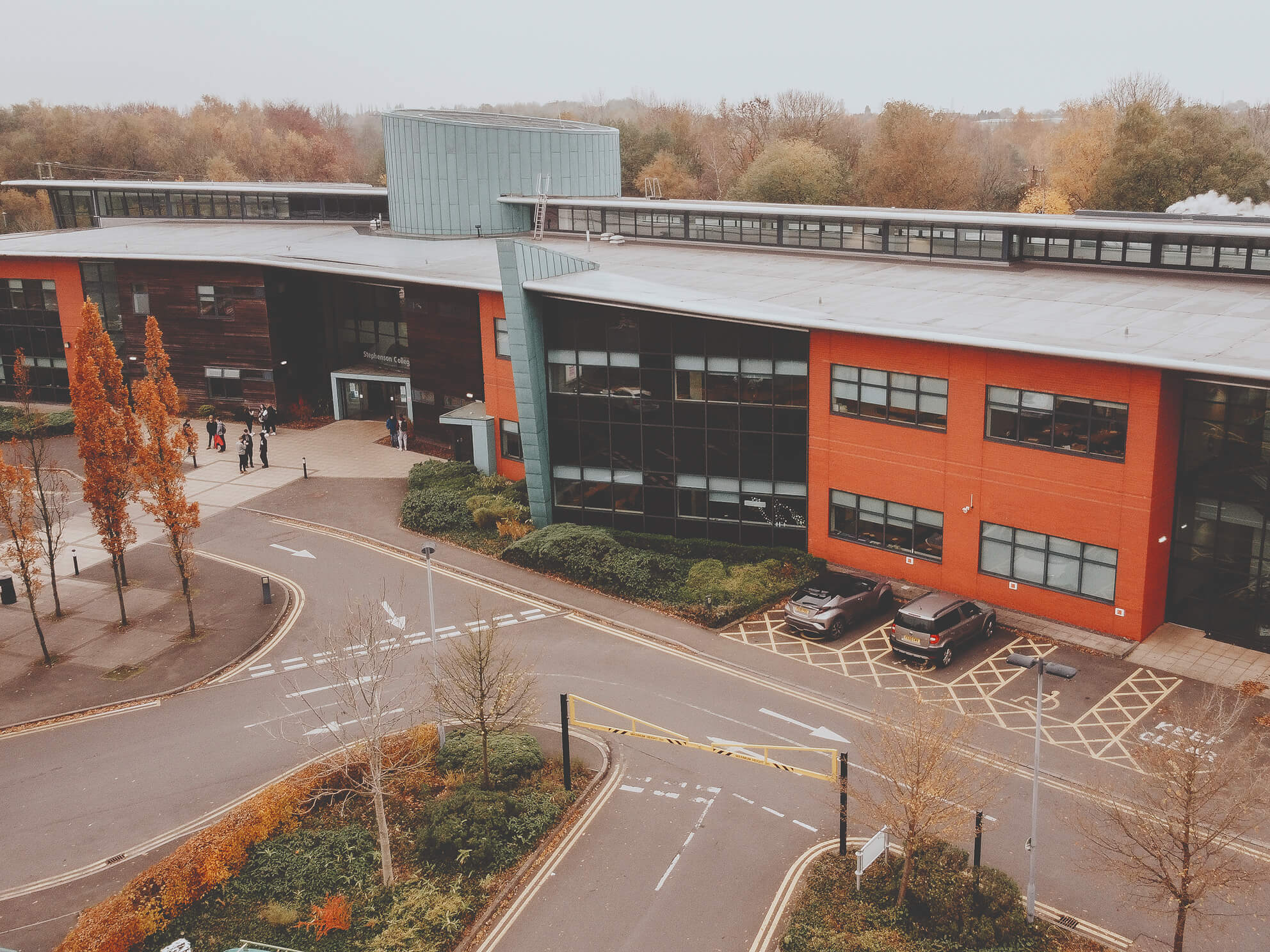 Entrance to the Stephenson Campus