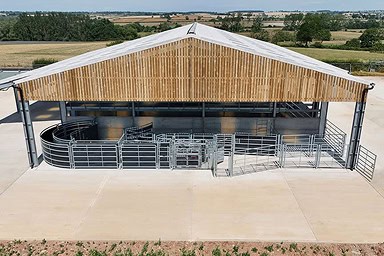Exterior of the New Agri-Tech Livestock Accommodation
