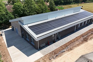Exterior of the New Agri-Tech Centre