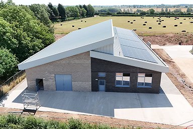 Exterior of the New Agri-Tech Centre
