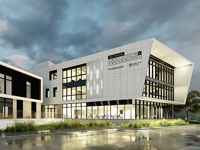 Computer rendering of what the new East Midlands Insitiute of Technology (EMIoT) building will look like
