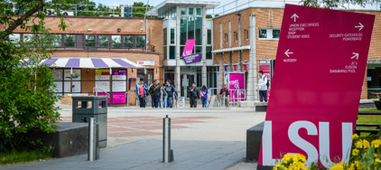 Entrance to the Loughborough Student's Union