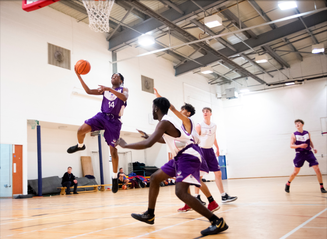 Loughborough Students Basketball Logo