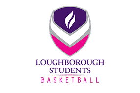 Two Loughborough Sport basketball players