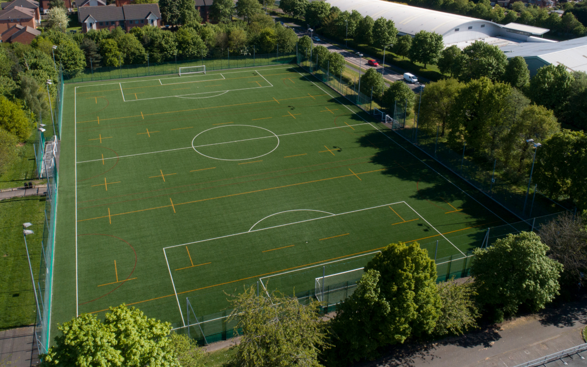 Outdoor sports pitch