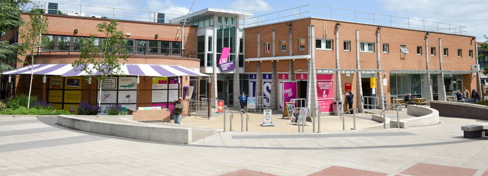 Main Entrance of Loughborough Student's Union